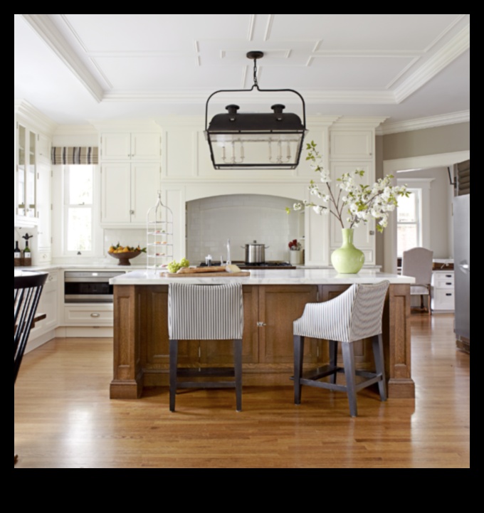 עיצוב מטבח כפרי צרפתי חלל מקסים ומסביר פנים 3 השראה לעיצוב מטבח כפרי צרפתי