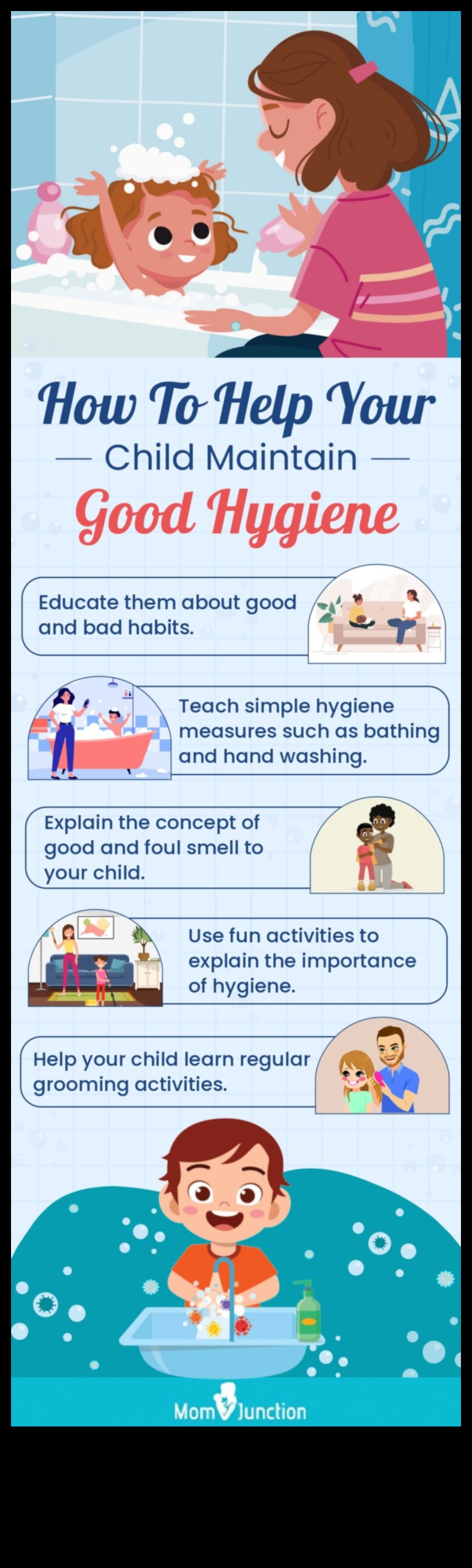 היגיינה מאושרת 7 טיפים לגידול ילד היגייני 2 היגיינה שמחה: טיפול בתינוק מעבר ליסודות