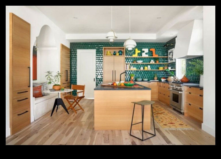 עיצוב מטבח אקלקטי שילוב של סגנונות 3 עיצוב מטבח אקלקטי לאווירה שובבה