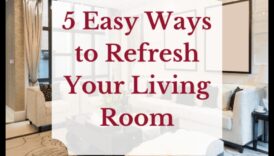 רעיונות עיצוב קלים ובמחיר סביר לרענון מרחב המחיה שלך