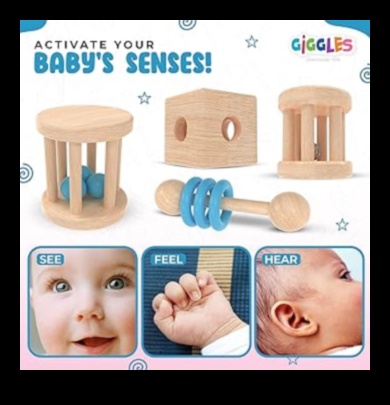 Giggle Gear הצעצועים החיוניים לתינוק שמח 1 Giggle Gear: יסודות שובבים לתינוקות מאושרים