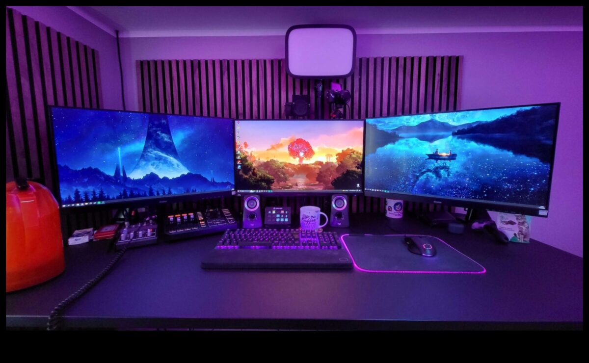 אלגנטי ומסוגנן: מסכים שמעלים את מערך המשחקים שלך