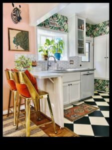 עיצוב מטבח אקלקטי לאווירה שובבה