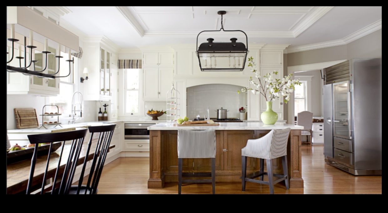 עיצוב מטבח כפרי צרפתי חלל מקסים ומסביר פנים 1 השראה לעיצוב מטבח כפרי צרפתי